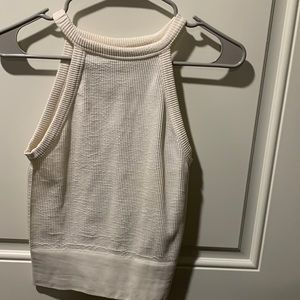 Free People ribbed halter tank!